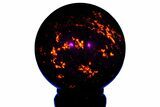 Highly Fluorescent, Polished Yooperlite Sphere - Michigan #176740-3